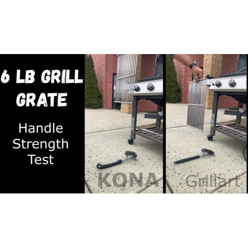 Kona BristleFree Grill Cleaning Brush with Scraper & Reviews Wayfair
